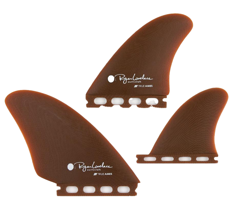 Lovelace Asymmetrical Goofy - Futures Compatible (Solid Fiberglass)