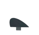 Lovelace FM Canards - FCS Compatible (Solid Fiberglass) surfboard fin in Blk by True Ames - Pemulis Water & Power