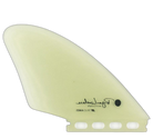 Lovelace Keel - Futures Compatible (Solid Fiberglass) surfboard fin in Clear by True Ames - Pemulis Water & Power