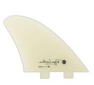 Lovelace Piggyback Keel - FCS Compatible (Solid Fiberglass) surfboard fin in Clear by True Ames - Pemulis Water & Power