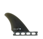 Lovelace Side Bites - Futures Compatible (Solid Fiberglass) surfboard fin in Smk by True Ames - Pemulis Water & Power