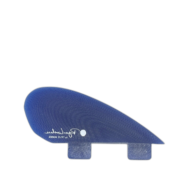 Lovelace Side Runners - FCS Compatible (Solid Fiberglass) surfboard fin in Blue by True Ames - Pemulis Water & Power