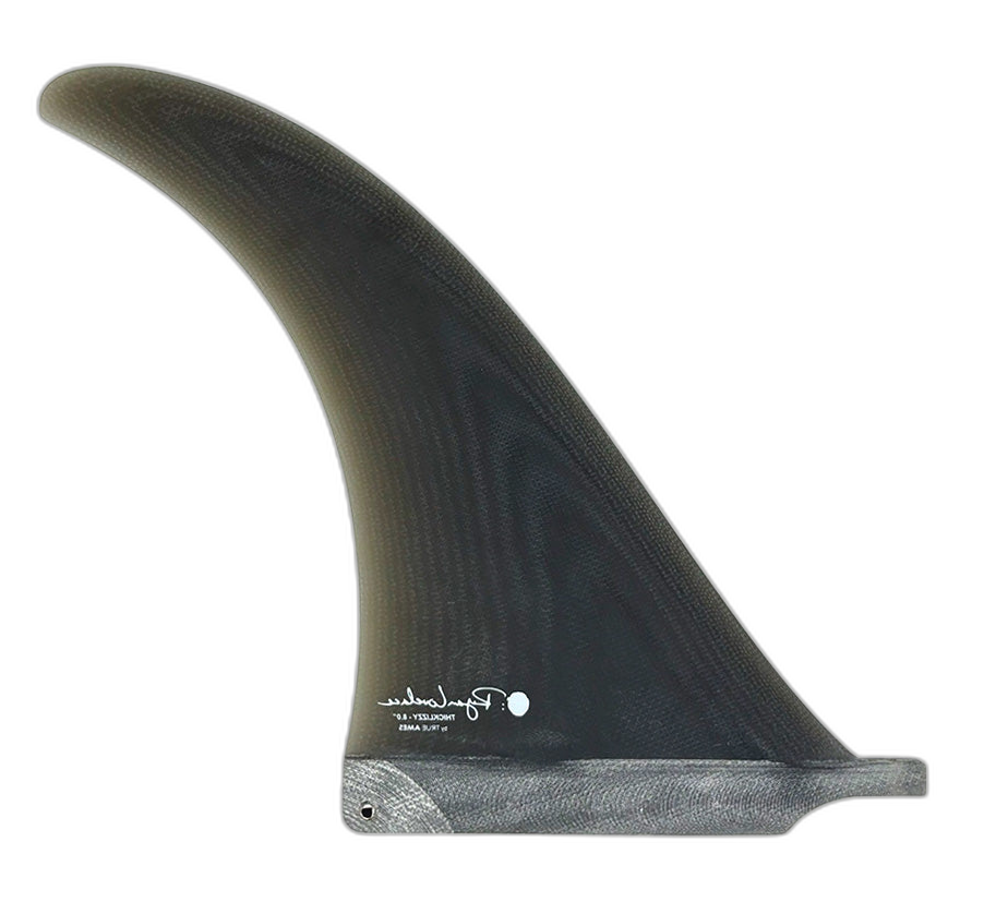 Lovelace Thicklizzy surfboard fin in Smk by True Ames - Pemulis Water & Power