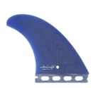 Lovelace Twin - Futures Compatible (Solid Fiberglass) surfboard fin in Blue by True Ames - Pemulis Water & Power
