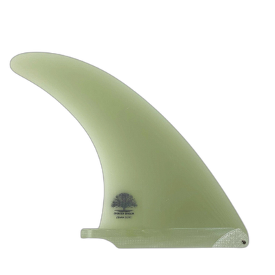 Mackie Smooth Glide surfboard fin in Clear by True Ames - Pemulis Water & Power