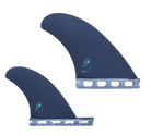McCallum Quad - Futures Compatible (Solid Fiberglass) surfboard fin in Charcoal by True Ames - Pemulis Water & Power