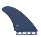 McCallum Twin - Futures Compatible (Solid Fiberglass) surfboard fin in Charcoal by True Ames - Pemulis Water & Power