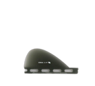 Mini Trailer - Futures Compatible (Solid Fiberglass) surfboard fin in Smoke by True Ames - Pemulis Water & Power