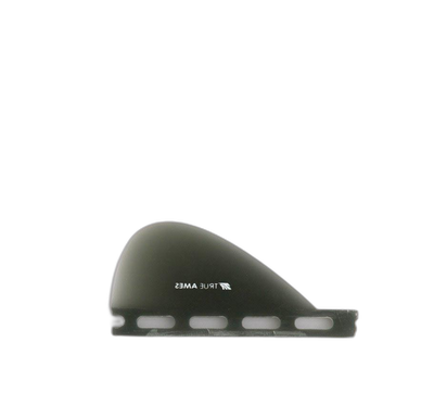Mini Trailer - Futures Compatible (Solid Fiberglass) surfboard fin in Smoke by True Ames - Pemulis Water & Power