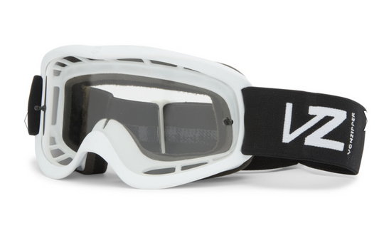 New VonZipper Sizzle Element Goggle, White, Clear Lens