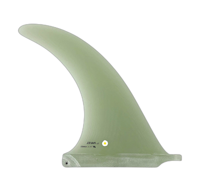 Pavel Broad Range surfboard fin in Clear by True Ames - Pemulis Water & Power