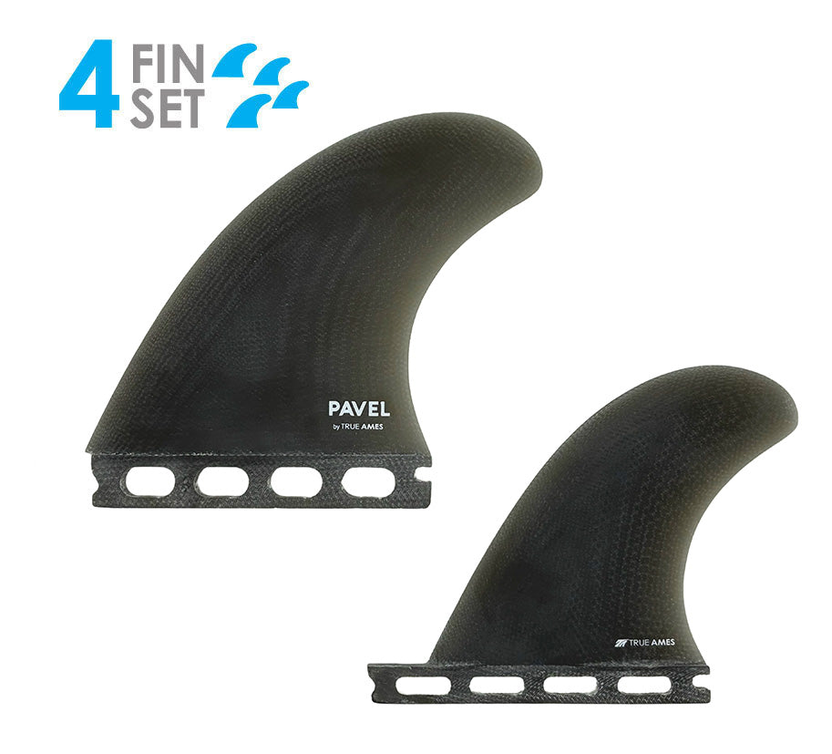 Pavel Quad - Futures Compatible (Solid Fiberglass)