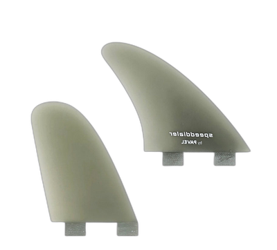 Pavel Speed Dialer Quad - FCS Compatible (Solid Fiberglass) surfboard fin in D18A53B7 F4Dd 4305 Bae6 Bea14D0352D7 by True Ames - Pemulis Water & Power
