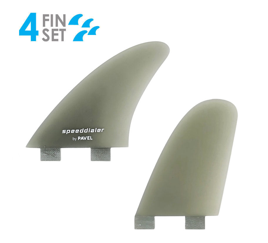 Pavel Speed Dialer Quad - FCS Compatible (Solid Fiberglass)
