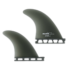 Pavel Super Dialer Quad - Futures Compatible (Solid Fiberglass) surfboard fin in Smoke by True Ames - Pemulis Water & Power