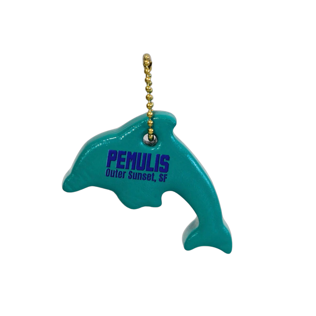 Pemulis Floating Dolphin Keychain floatation device