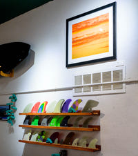 True Ames fin display wall at Pemulis