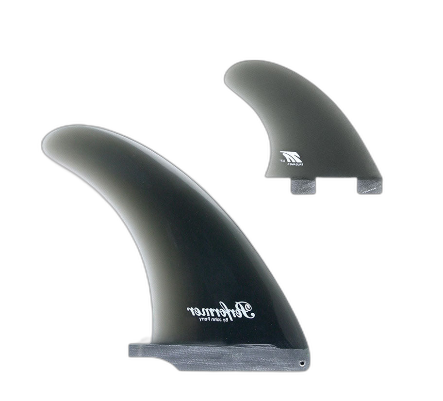 Performer: 2+1 Combo - FCS Compatible surfboard fin in Smk by True Ames - Pemulis Water & Power