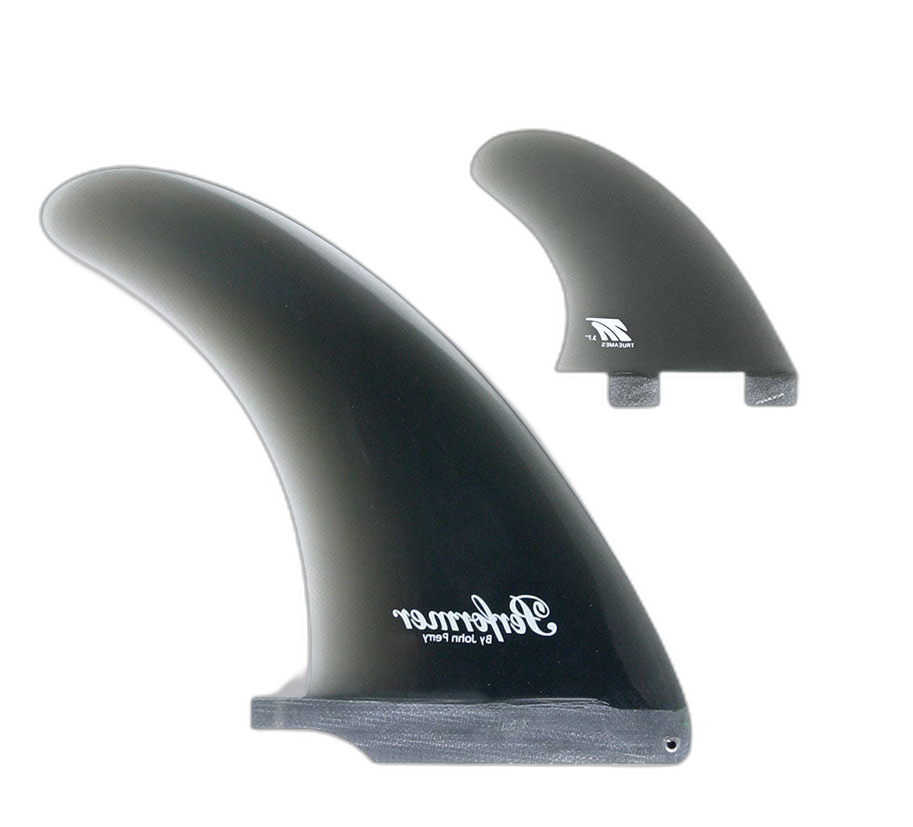 Performer: 2+1 Combo - FCS Compatible surfboard fin in Smk by True Ames - Pemulis Water & Power