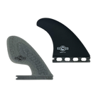 Power Trailer Tri - Futures Compatible (Solid Fiberglass) surfboard fin in 2 by True Ames - Pemulis Water & Power