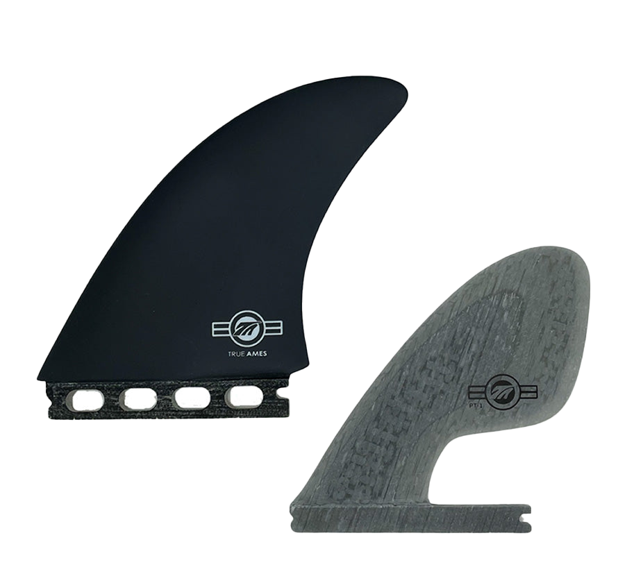 Power Trailer + Twin-Fin Set - Futures Compatible (Solid Fiberglass)