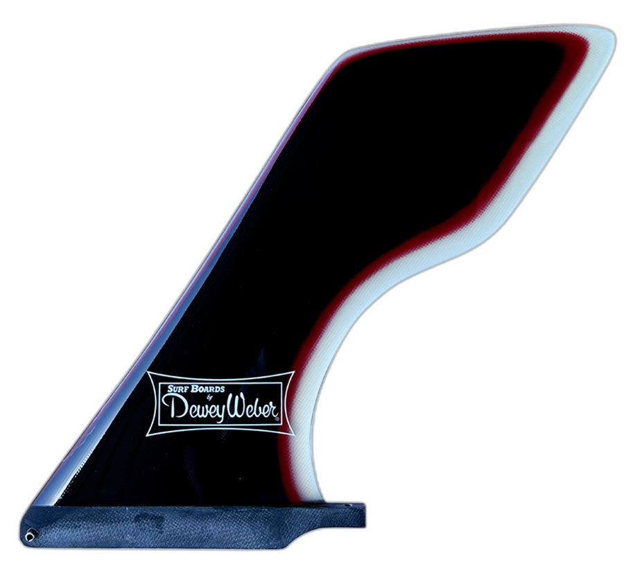 Dewey Weber Hatchet (Multi-Color) surfboard fin in 10 - surfboard fin by True Ames at Pemulis Water & Power