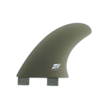 Side Bite 4.0 - FCS Compatible - (Solid Fiberglass) surfboard fin in smoke - side bites by True Ames at Pemulis Water & Power