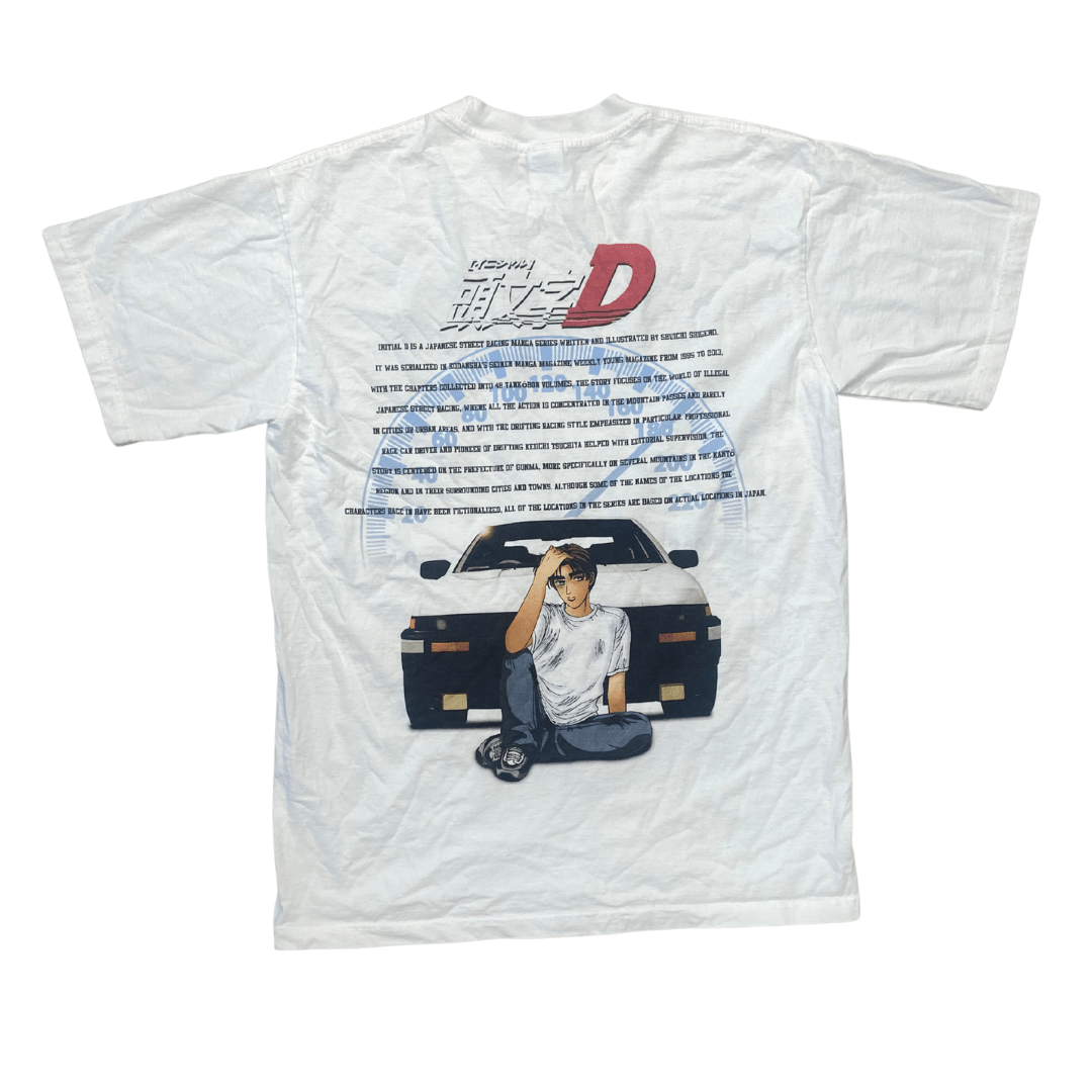 Racing Manga Initial D T-Shirt - Pemulis Water & Power