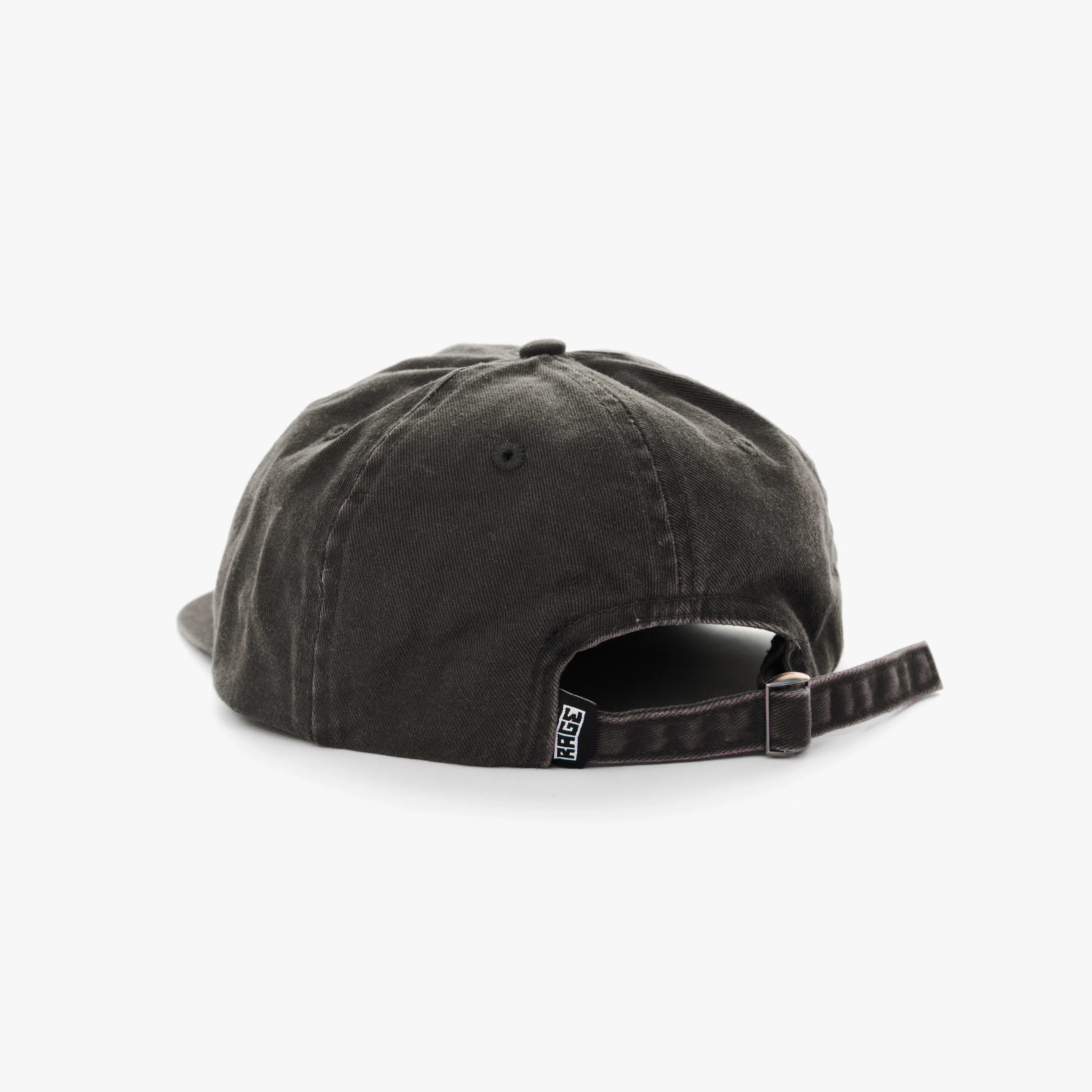 Rage Logo Cap Black - Side View