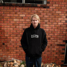 Rage Logo Hoodie Black - Product Shot