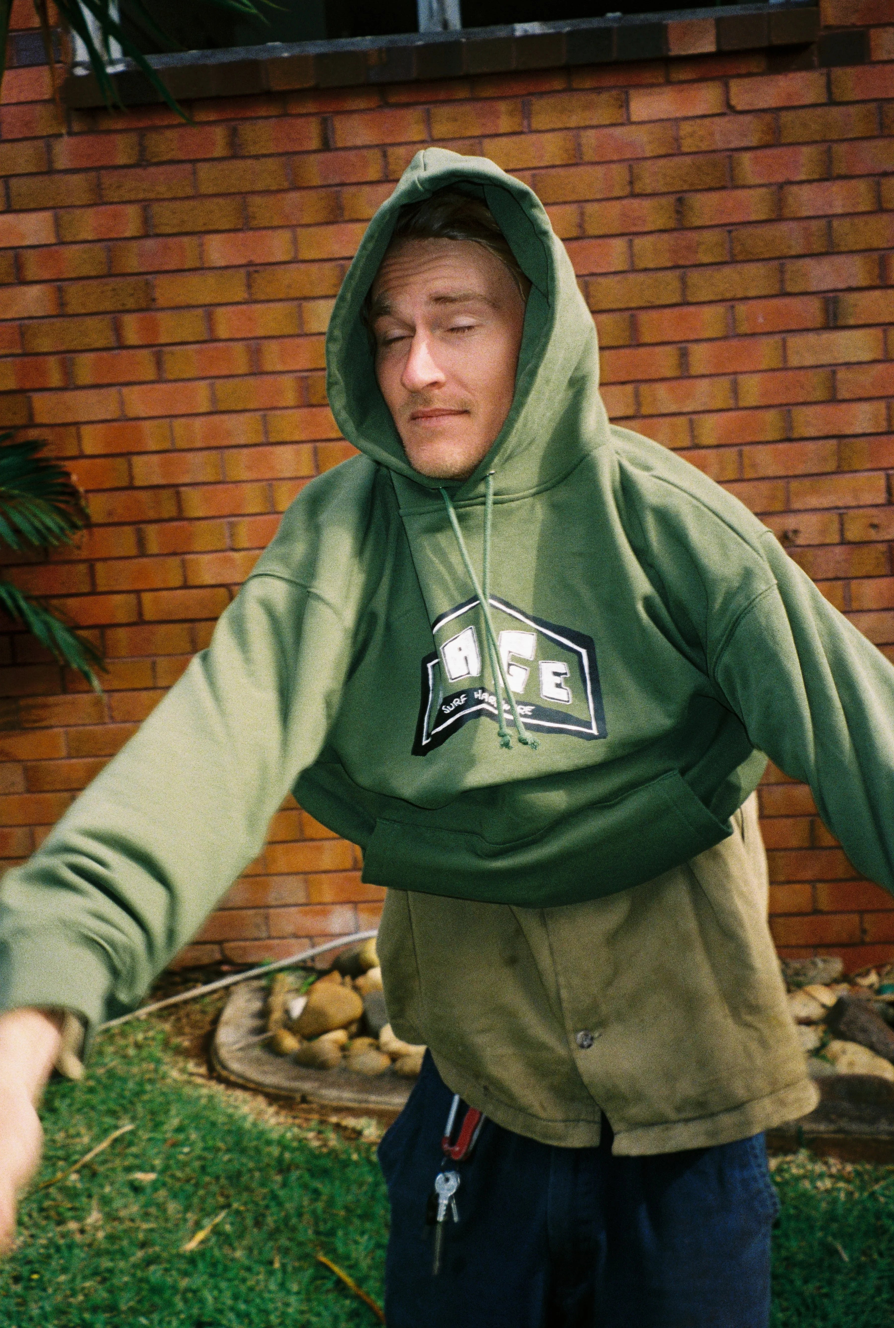 Rage Surf Hardware Hoodie - Detail