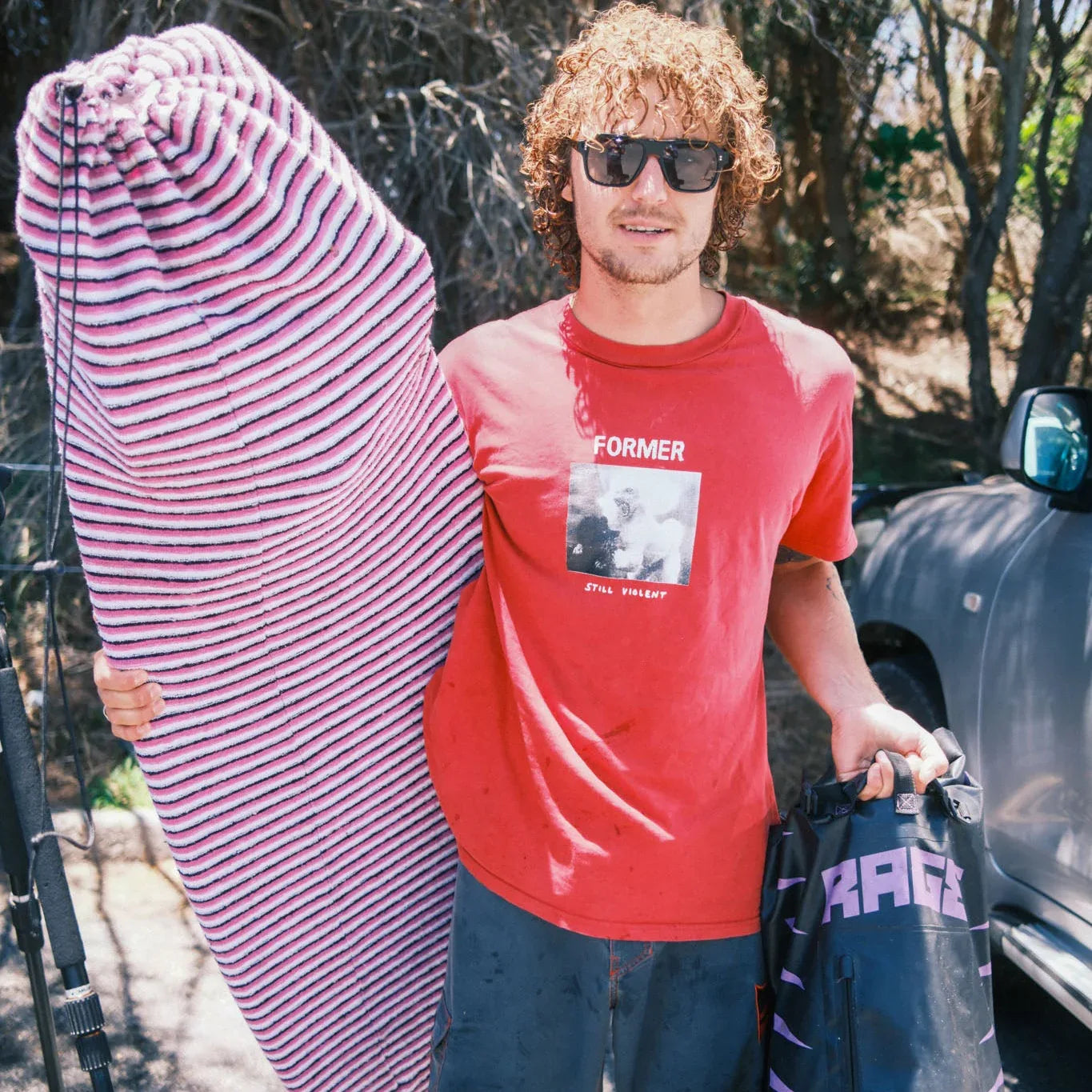 Rage Wet Dry Backpack - Flat Lay