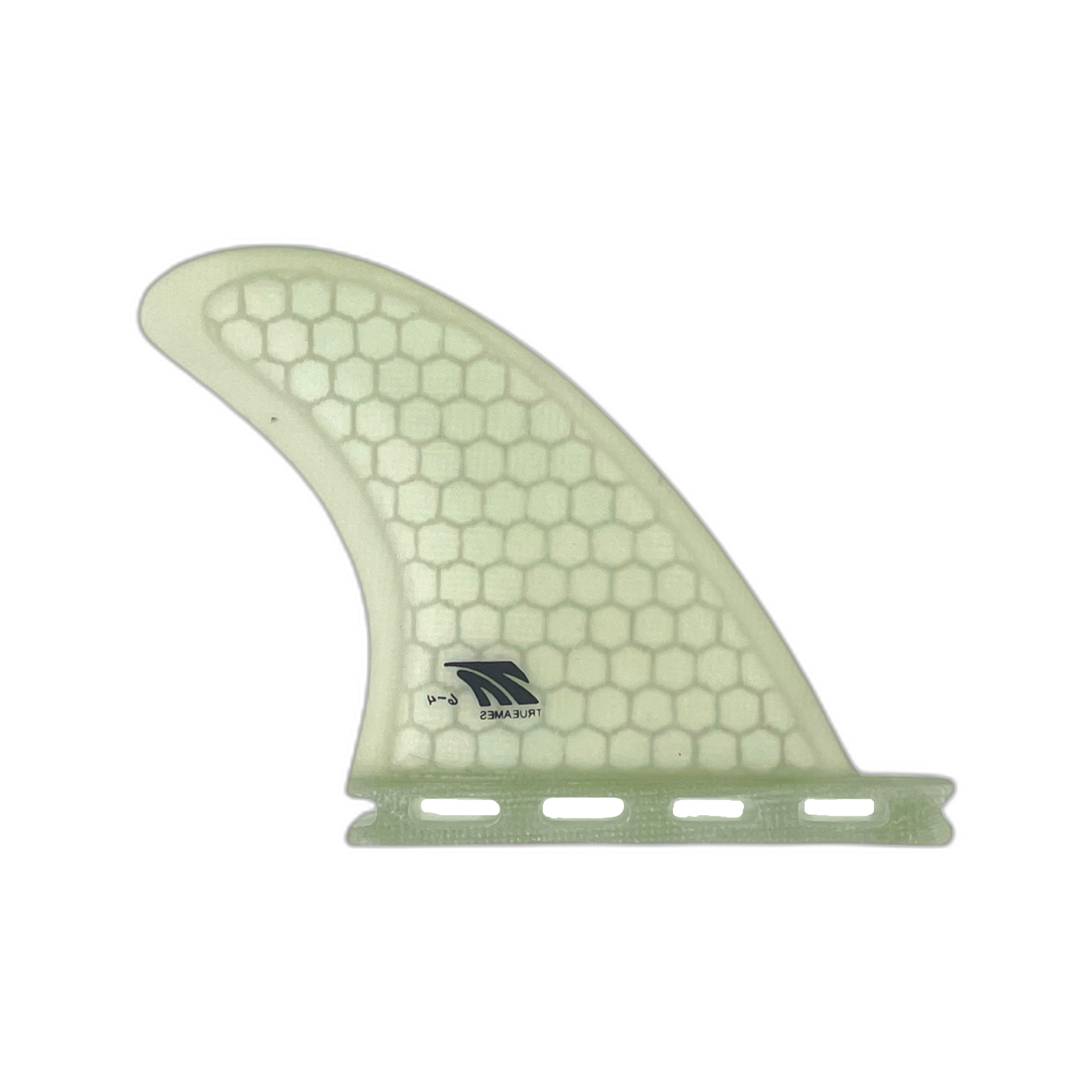 6-4 Rear Quad - Futures Compatible (Hexcore) surfboard fin in Img2 by True Ames - Pemulis Water & Power