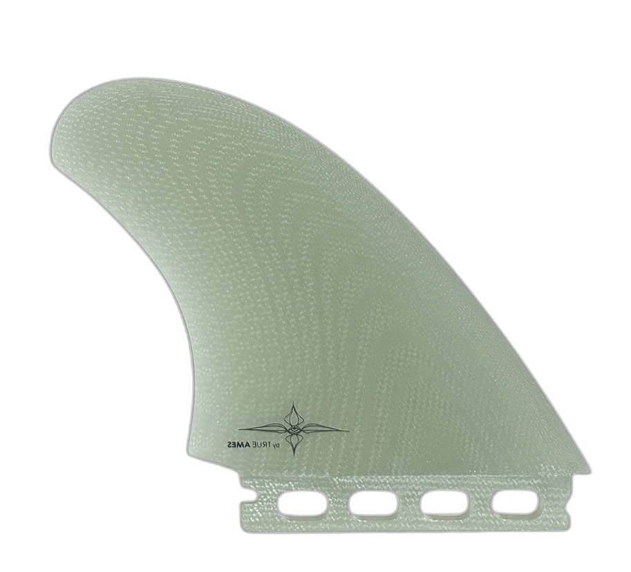 Ryan Burch Large Twin - Futures Compatible (Solid Fiberglass) surfboard fin in Twin by True Ames - Pemulis Water & Power