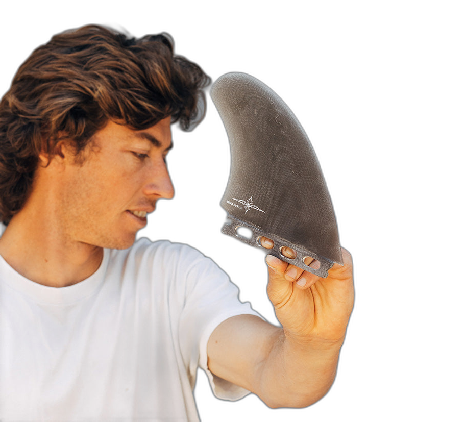 Ryan Burch Twin - Futures Compatible (Solid Fiberglass) surfboard fin in Asset2 by True Ames - Pemulis Water & Power