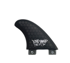 Stüssy Hitch Hiker - FCS Compatible (Hexcore) surfboard fin in Smoke by True Ames - Pemulis Water & Power