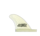Stüssy Hitch Hiker - Futures Compatible (Hexcore) surfboard fin in Clear Hexcore by True Ames - Pemulis Water & Power