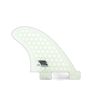 Side Bite 3.25 - FCS Compatible (Hexcore) surfboard fin in Clear Hexcore by True Ames - Pemulis Water & Power
