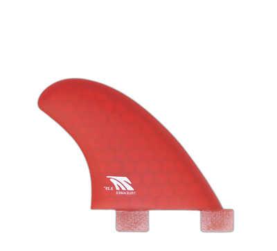 Side Bite 3.25 - FCS Compatible (Hexcore) surfboard fin in Red Hexcore by True Ames - Pemulis Water & Power