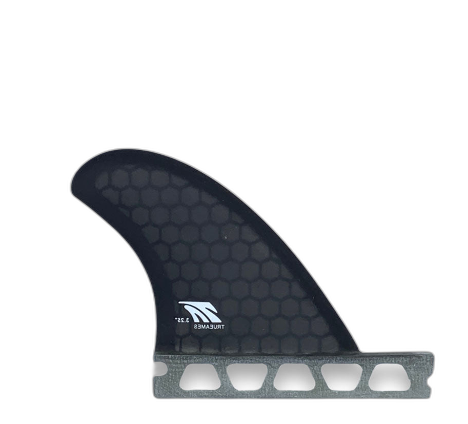 Side Bite 3.25 - Futures Compatible (Hexcore) surfboard fin in Nolight by True Ames - Pemulis Water & Power
