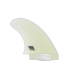 Side Bite 3.7 - FCS Compatible (Solid Fiberglass) surfboard fin in Clr by True Ames - Pemulis Water & Power