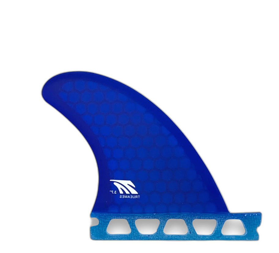 Side Bite 3.7 - Futures Compatible (Hexcore) surfboard fin in Blu by True Ames - Pemulis Water & Power