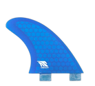 Side Bite 4.0 - FCS Compatible (Hexcore) surfboard fin in Blue Hexcore by True Ames - Pemulis Water & Power