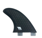 Side Bite 4.0 - FCS Compatible (Hexcore) surfboard fin in Smoke Hexcore by True Ames - Pemulis Water & Power
