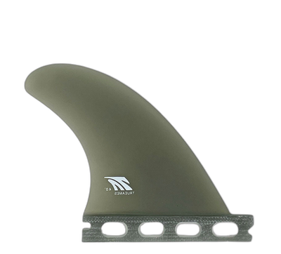 Side Bite 4.0 - Futures Compatible (Solid Fiberglass) surfboard fin in Smk by True Ames - Pemulis Water & Power