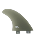 Side Bite 4.35 - FCS Compatible (Solid Fiberglass) surfboard fin in Smk by True Ames - Pemulis Water & Power