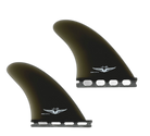 Skip Frye Tri - Futures Compatible (Solid Fiberglass) surfboard fin in Smk by True Ames - Pemulis Water & Power