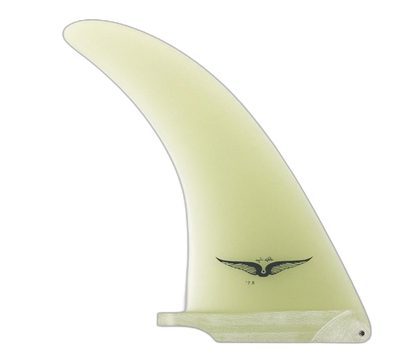 Skip Frye surfboard fin in Clear by True Ames - Pemulis Water & Power