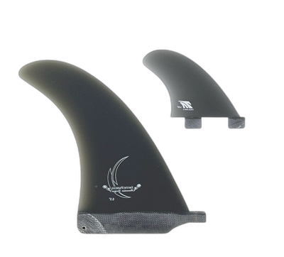 Smith / Parrish: 2+1 Combo - FCS Compatible surfboard fin in Smk by True Ames - Pemulis Water & Power