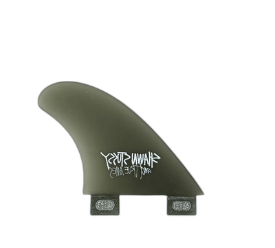 Stüssy Hitch Hiker - FCS Compatible (Solid Fiberglass) surfboard fin in 76E45C48 67C4 4114 9E55 3D9B298E9Db7 by True Ames - Pemulis Water & Power